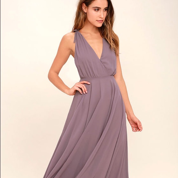 lulus dance the night away dusty purple